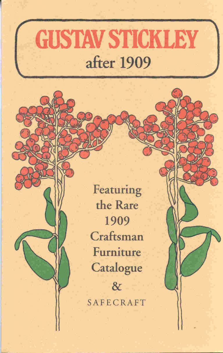 Gustav Stickley Turn of the Century Editions