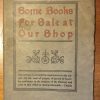 "Some Books for Sale at Our Shop" - A Roycroft Catalog, 1903