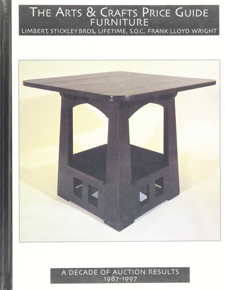 The Arts & Crafts Price Guide Furniture Limbert, Stickley Bros