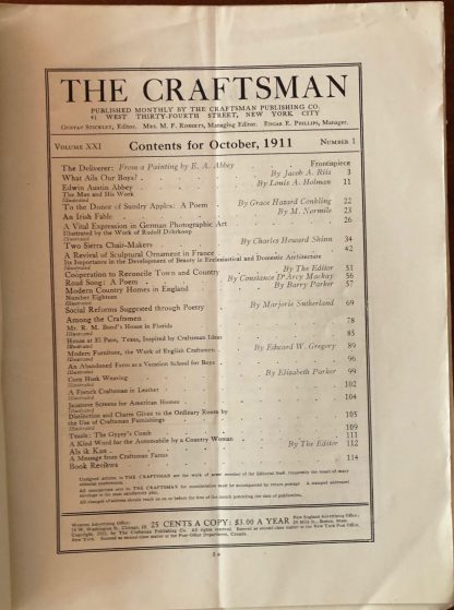 The Craftsman - October 1911 - Image 3