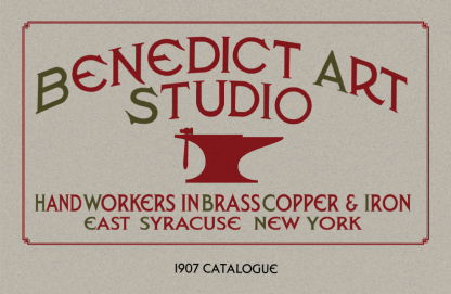 Benedict Art Studios 1907 Catalogue