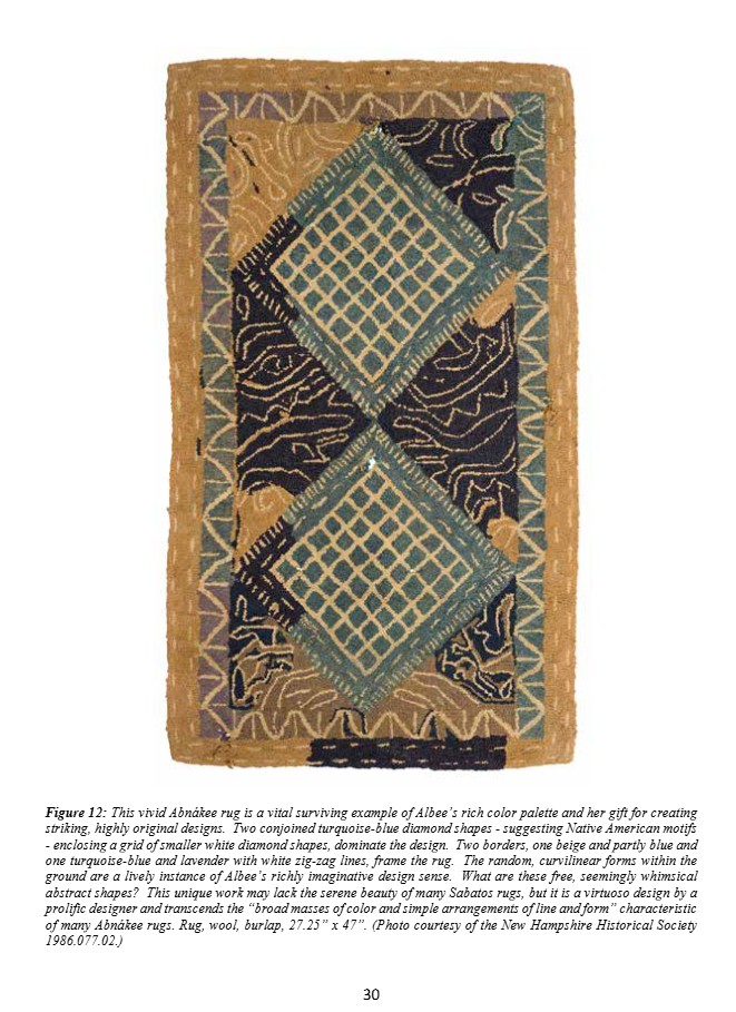 Helen Albee and Marion Volk - Arts and Crafts Hooked Rugs of New Hampshire and Maine - Image 2
